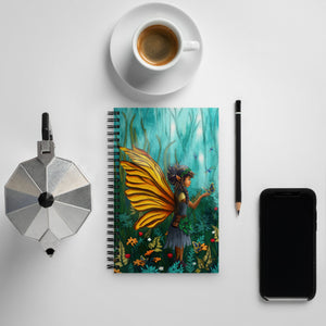 Fairy Guardian of the Forest - Spiral Notebook