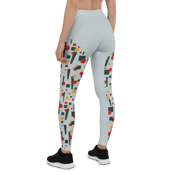 Retro Mod Holiday Leggings