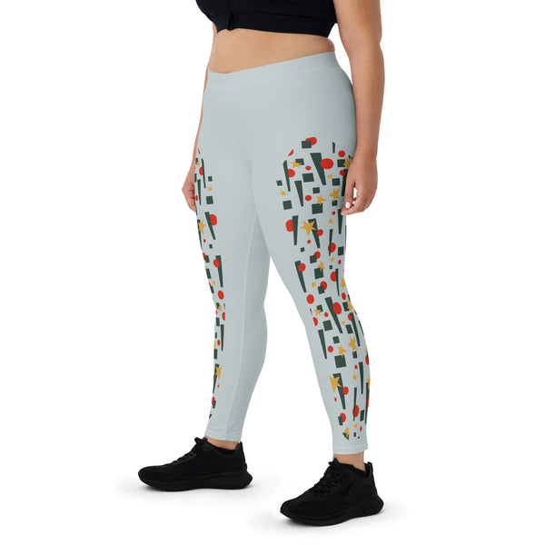 Retro Mod Holiday Leggings