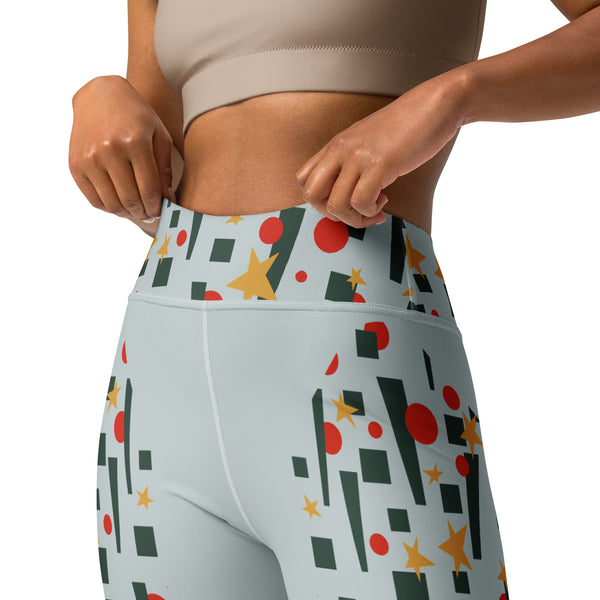 Retro Mod Holiday Yoga Leggings