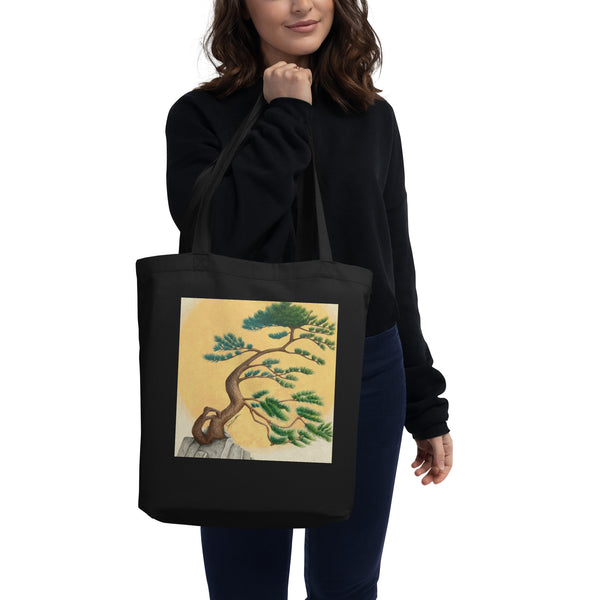 Wind Swept Pine - Organic Tote Bag