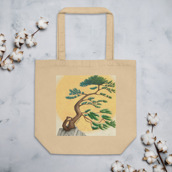 Wind Swept Pine - Organic Tote Bag