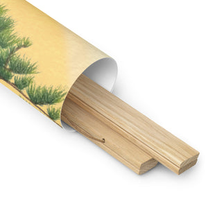 Wind Swept Pine - Poster with Hangers