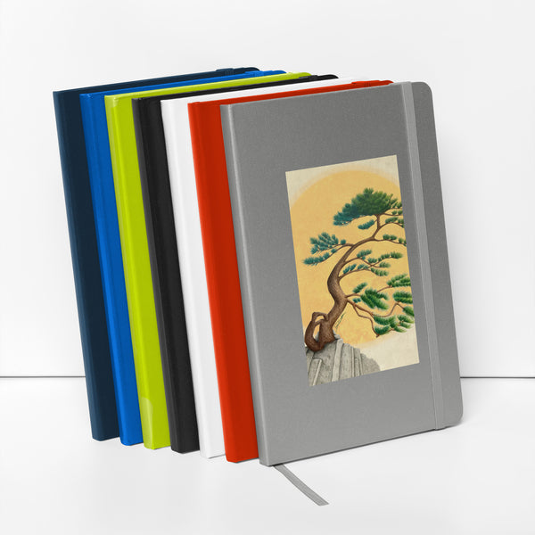 Wind Swept Pine - Hardcover Bound Notebook