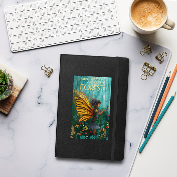 Fairy Guardian of the Forest - Hardcover Bound Notebook