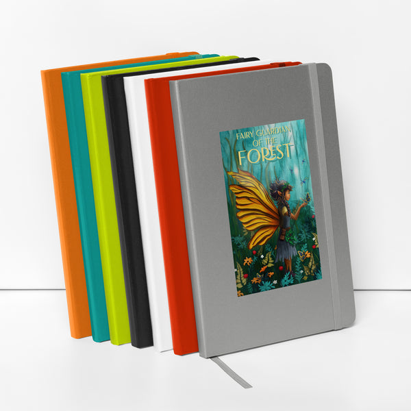 Fairy Guardian of the Forest - Hardcover Bound Notebook