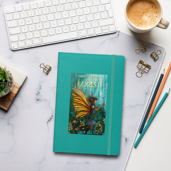 Fairy Guardian of the Forest - Hardcover Bound Notebook