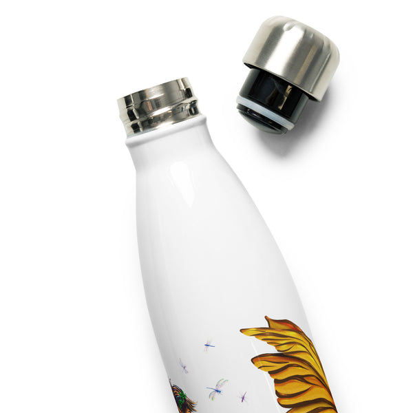 Fairy Guardian of the Forest - Stainless Steel Water Bottle