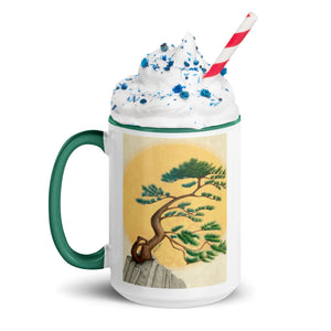 Wind Swept Pine - Mug with Color Inside