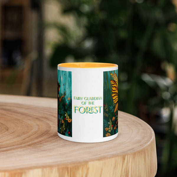 Fairy Guardian of the Forest - Mug with Color Inside