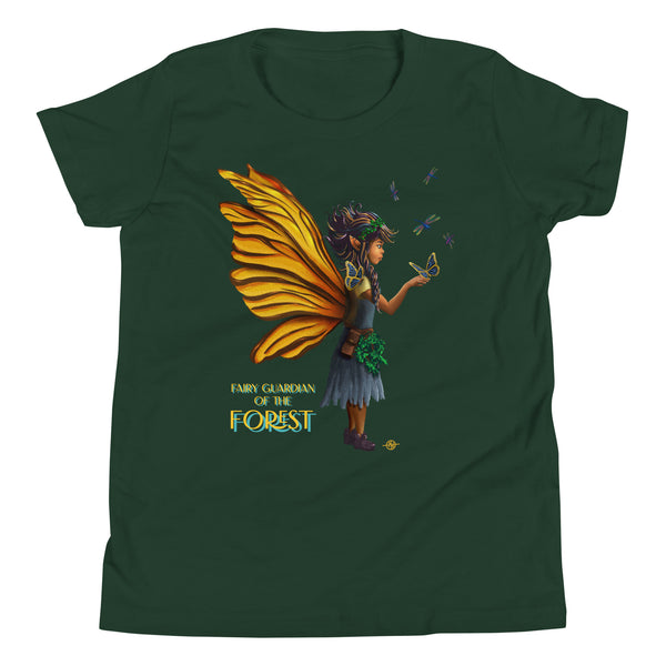 Fairy Guardian of the Forest - Youth Short Sleeve T-Shirt