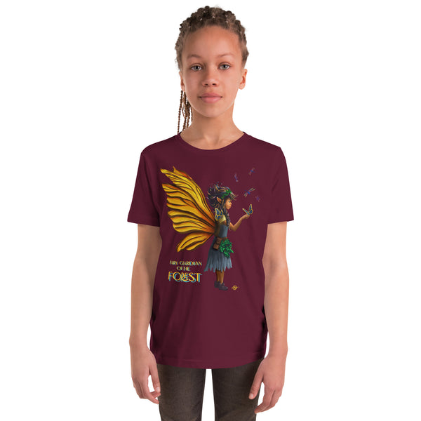 Fairy Guardian of the Forest - Youth Short Sleeve T-Shirt